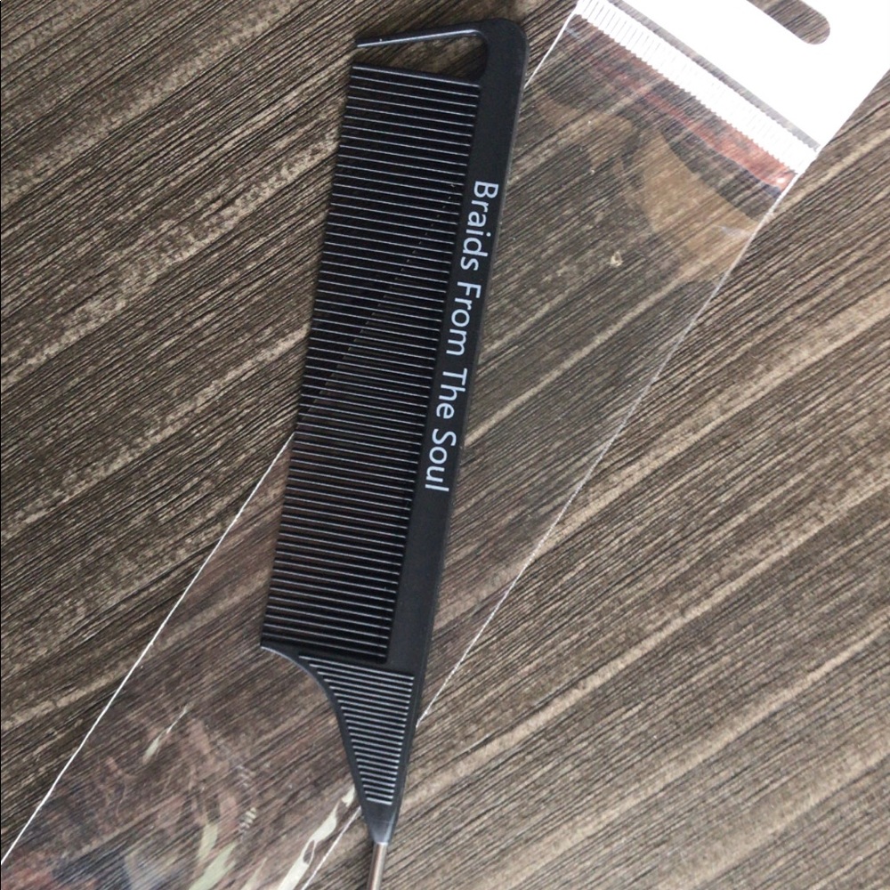 Precision heat resistant styling comb one or more
